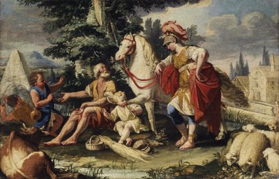 Alexander and a Philosopher by Unbekannt Unbekannt